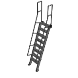 Ladder Ships Alaco Mezzanine-M1000-70