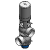 Standard, Balanced Both Plugs, Spiral Clean None, No Leakage Chamber Cleaning, DN-150 - Mixproof Valve